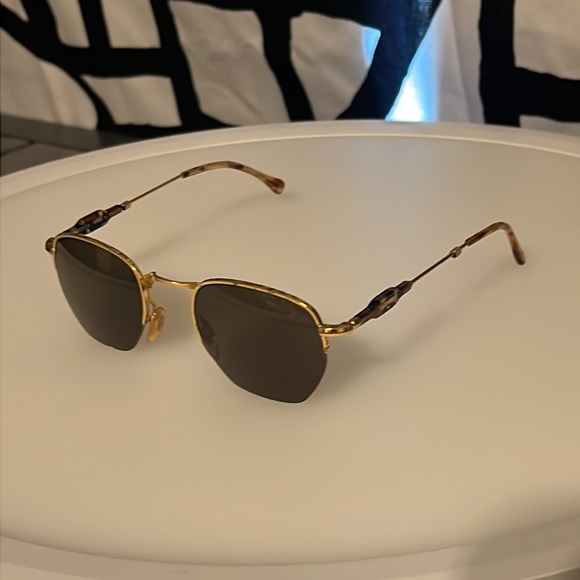 Authentic America 90’s Top Gun aviator vintage designer sunglasses Made it Italy - Picture 5 of 15
